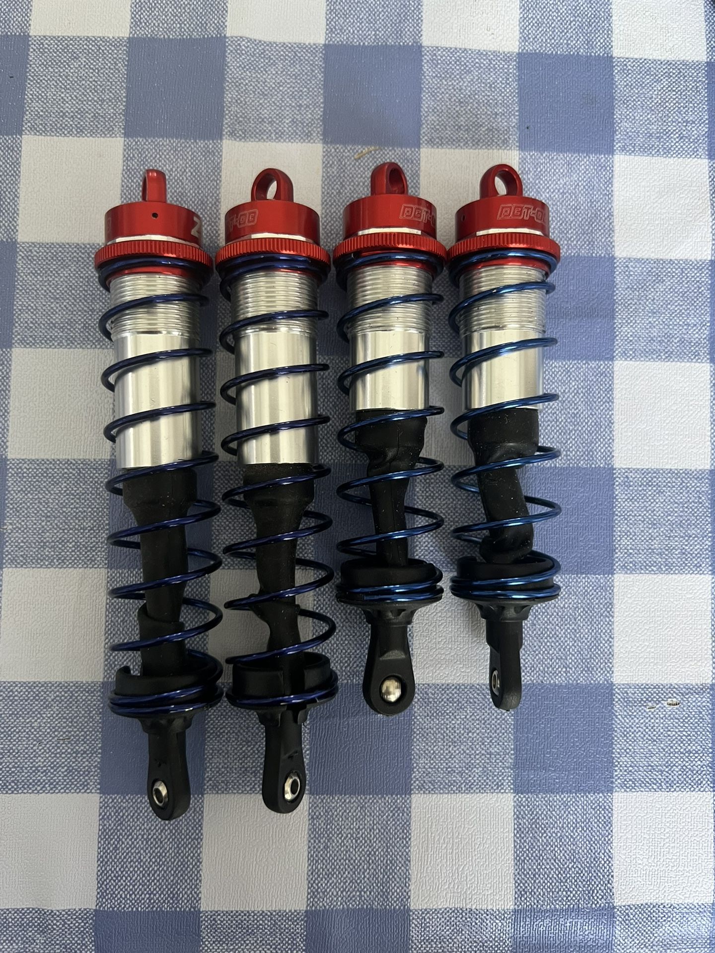Rc car suspension zd racing 4pic red