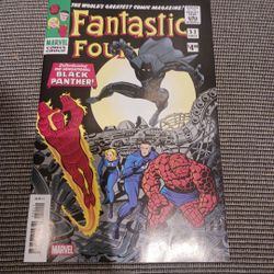 FANTASTIC FOUR #52 FACSIMILE EDITION  1st APP OF BLACK PANTHER  MARVEL JAN 2026