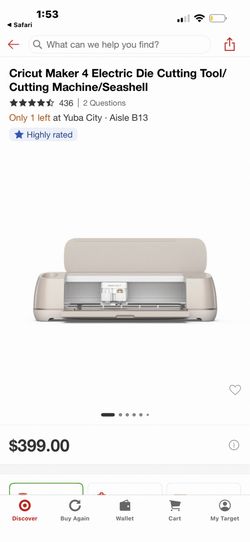 Brand new Cricut maker 4
