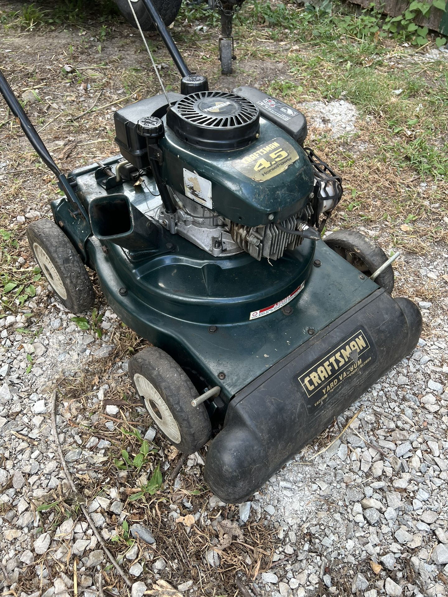 Craftsman 4 In 1 Lawn Vacuum Chipper Shredder Blower