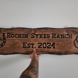 Wood Sign