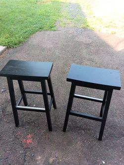 Wooden stools