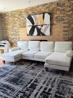 FREE DELIVERY🚚 Large U-Shaped Sectional Sofa w/ Double Chaise