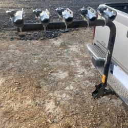 Swagman XP5 Folding Hitch Mount Hanging 5-Bike Rack