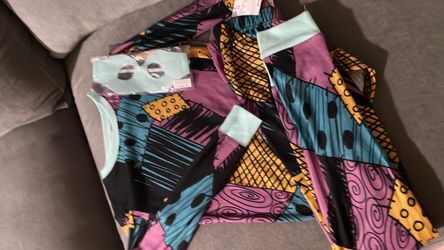 Sally Nightmare Before Christmas Kids Pajama Set