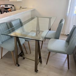Mid Century Table 72x34 No Chairs 