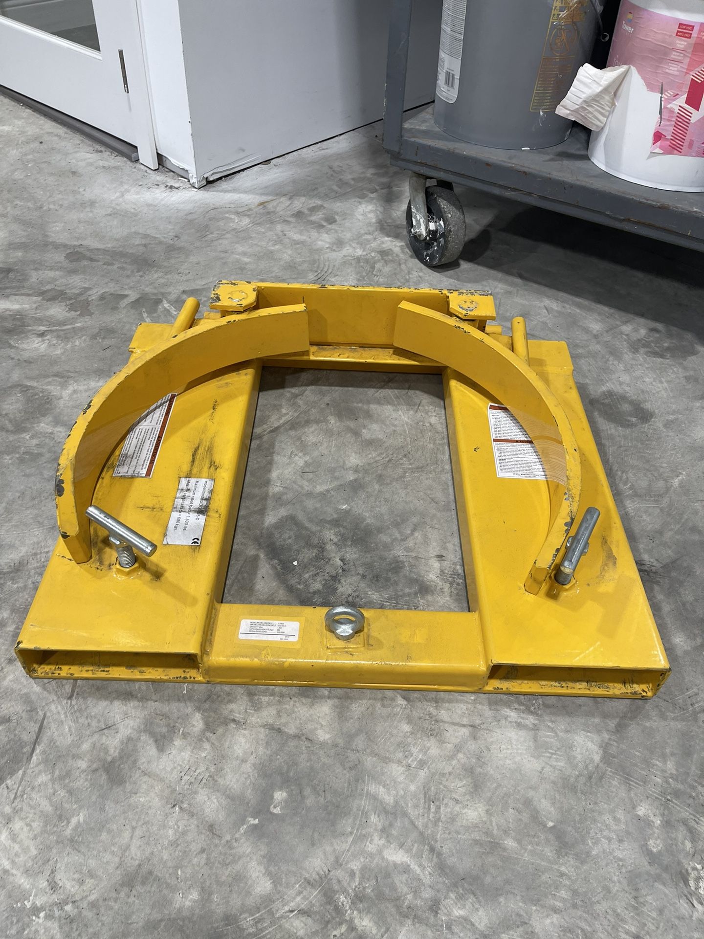 Barrel Holder - Forklift Attachment