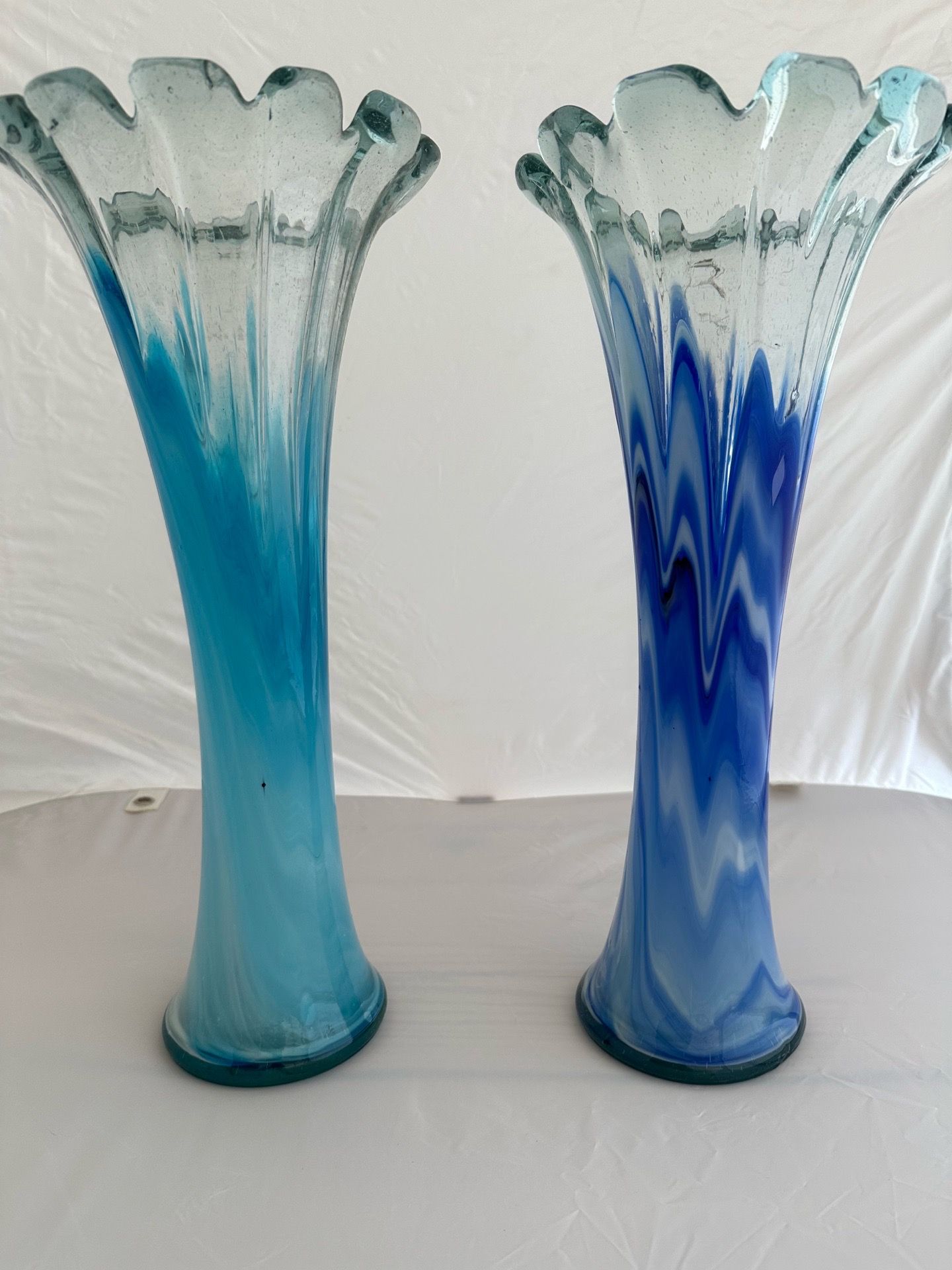 Vintage Murano-Style Vases