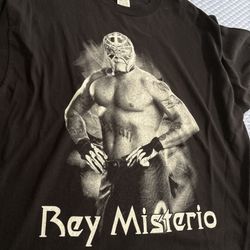 Vintage Delta Pro Weight Tag Rey Misterio Extra Large T-shirt $55