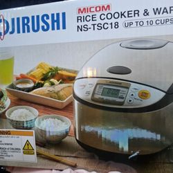 ZOJIRUSHHI Rick Cooker and warmer NS-TSC18 (10 cups) $80