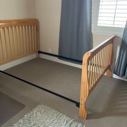 Baby Crib —Convertible/ To Full Size Bed