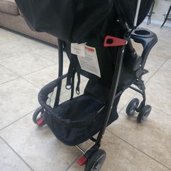 Black safeplus stroller