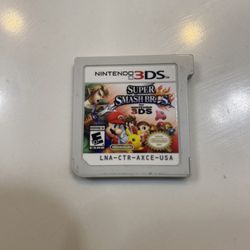 Nintendo 3ds Smash Bros 
