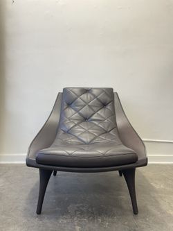 Contemporary  Carolina lounge chair, designed by Doriana & Massimiliano Fuksas,