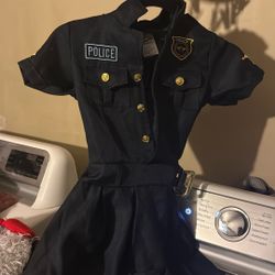 Cop costume For Girls