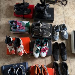 Sneaker Lot – Jordan, Nike, New Balance, Supra + Dress Shoes (Size 8.5/9/9.5 Mix)