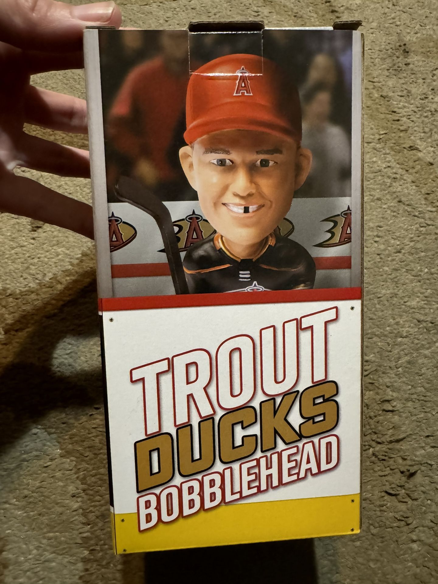 Angels/Ducks Trout bobble head