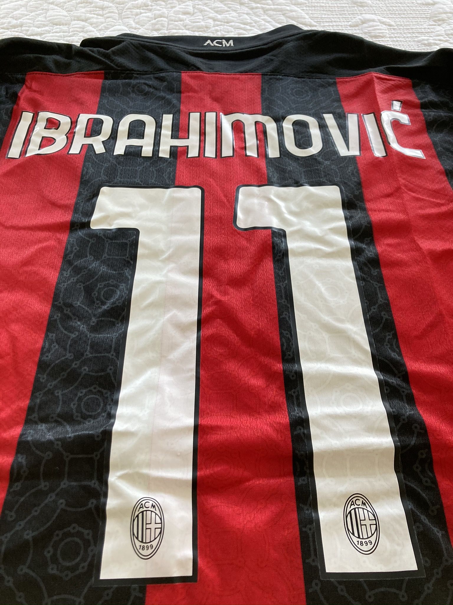 Zlatan Ac Milan 20/21 Long Sleeve Jersey Men's M for Sale in