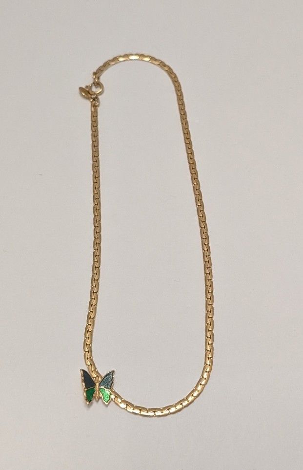 Avon Butterfly Neck Choker 