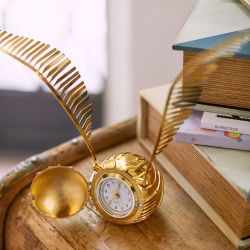 Golden Snitch Clock - Harry Potter