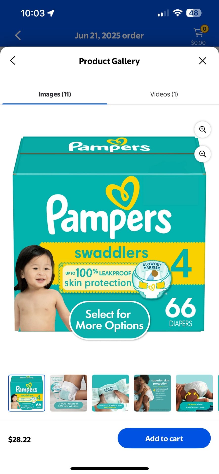 Pampers Size 4