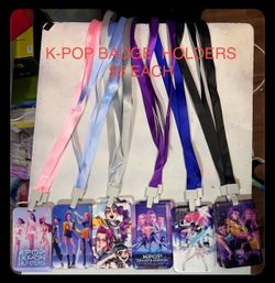 K-pop keychains & items