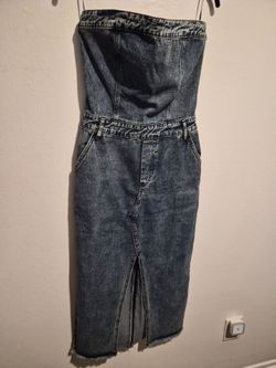Denim dress