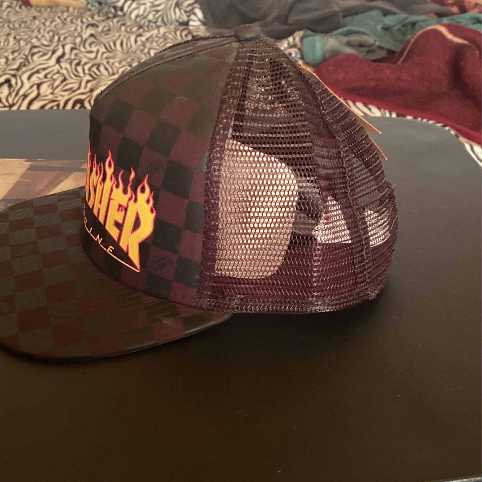Thrasher X Vans Trucker Snap Back