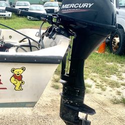 2019 Electric Mercury 9.9Hp Command Thrust  4 Stroke Extra Long Shaft Outboard Motor