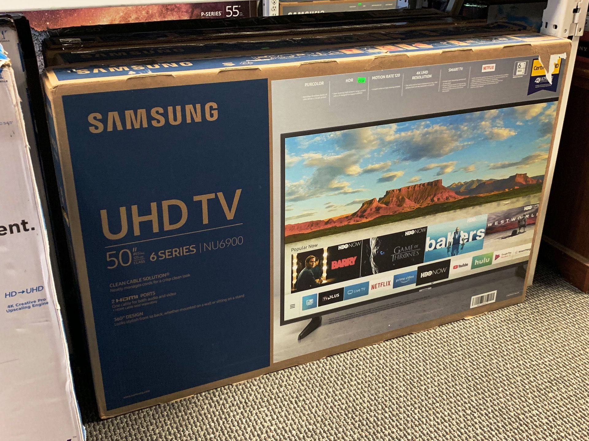 NEW Samsung 50” Ultra 4K UHD Smart TV