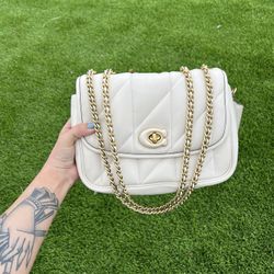 Coach Madison Quilted Leather Shoulder Bag