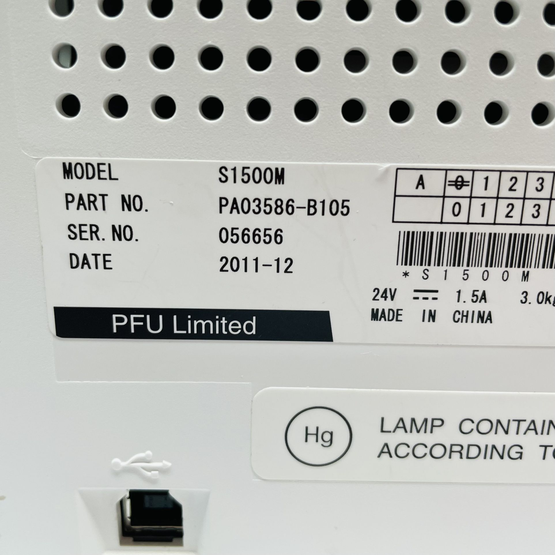 Fujitsu Scansnap S1500m
