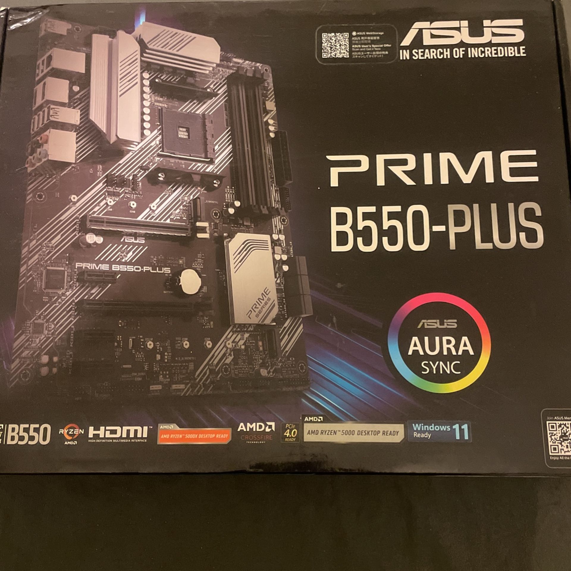 Prime B550-Plus motherboard