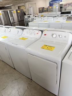 Hotpoint White Top-Load Dryer