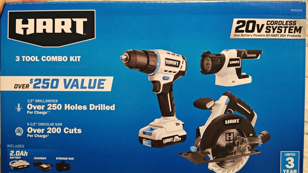 3 Power Tool Combo. New sealed box (Never Opened)