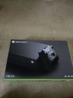 Xbox One X With One Year Warranty 