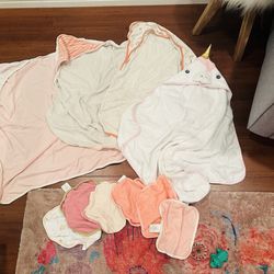 Baby Bath Towels + Wash Cloths