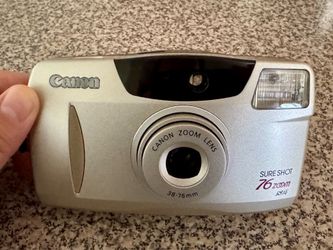 Canon Sure Shot 76 Zoom 35mm Point & Shoot Film Camera w/ 38-76mm