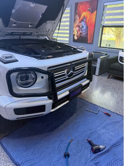 G wagon bumper and  bull guard