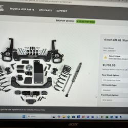 2025 Ram 1500 4WD 4” Zone Lift With Fox Shocks
