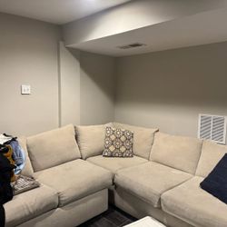 White Sectional Couch