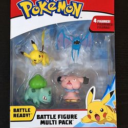 POKÉMON BATTLE FIGURE MULTI PACK - NEW