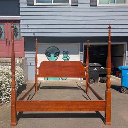 Four Poster King Bed Frame