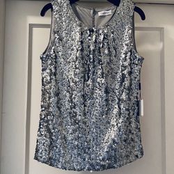 Calvin Klein Sequin Top Size XS NEW!
