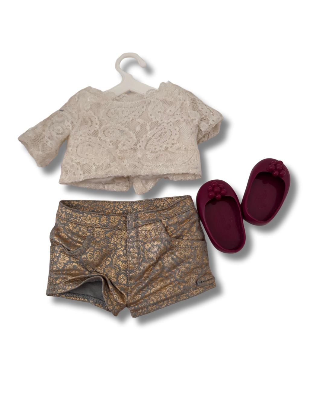 American girl doll going out set