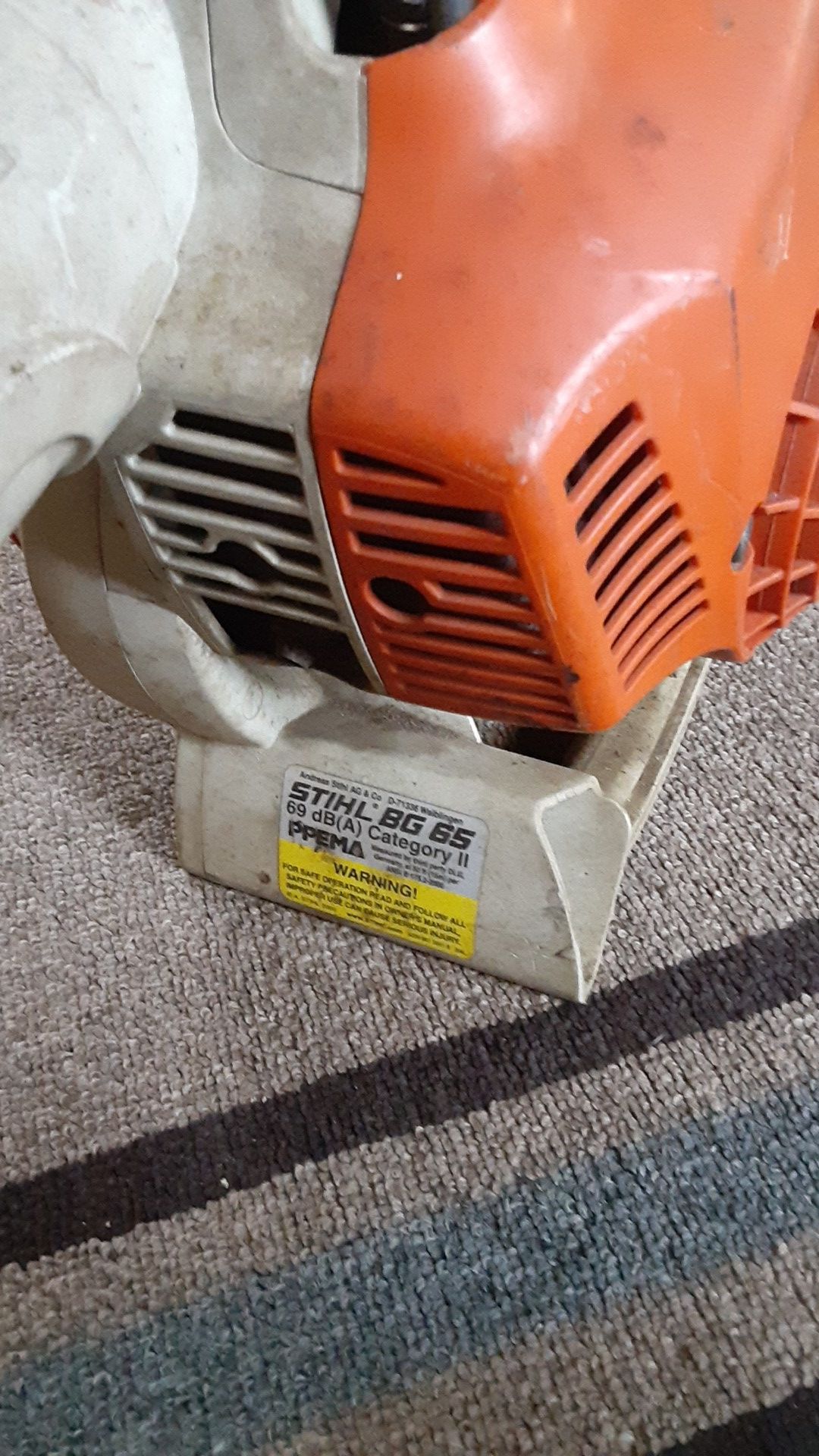 Stihl bg 65 hand held blower for Sale in Sanford, NC OfferUp