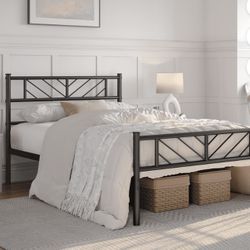 NEW! BLACK TWIN SIZE BED FRAME