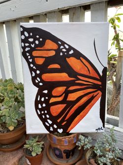 Monarch Butterfly Painting