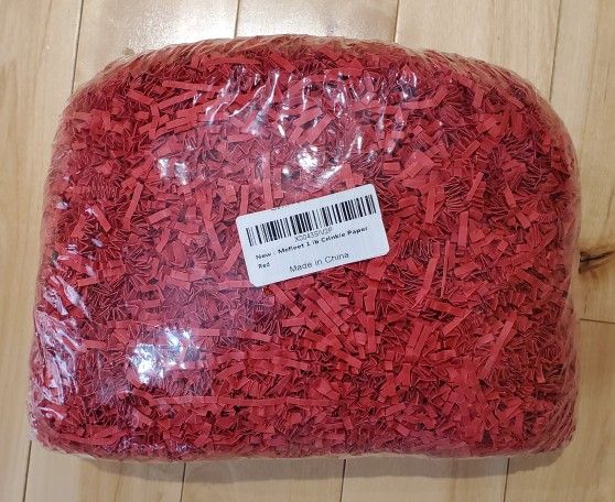 NEW Red Crinkle Paper (1lb.)