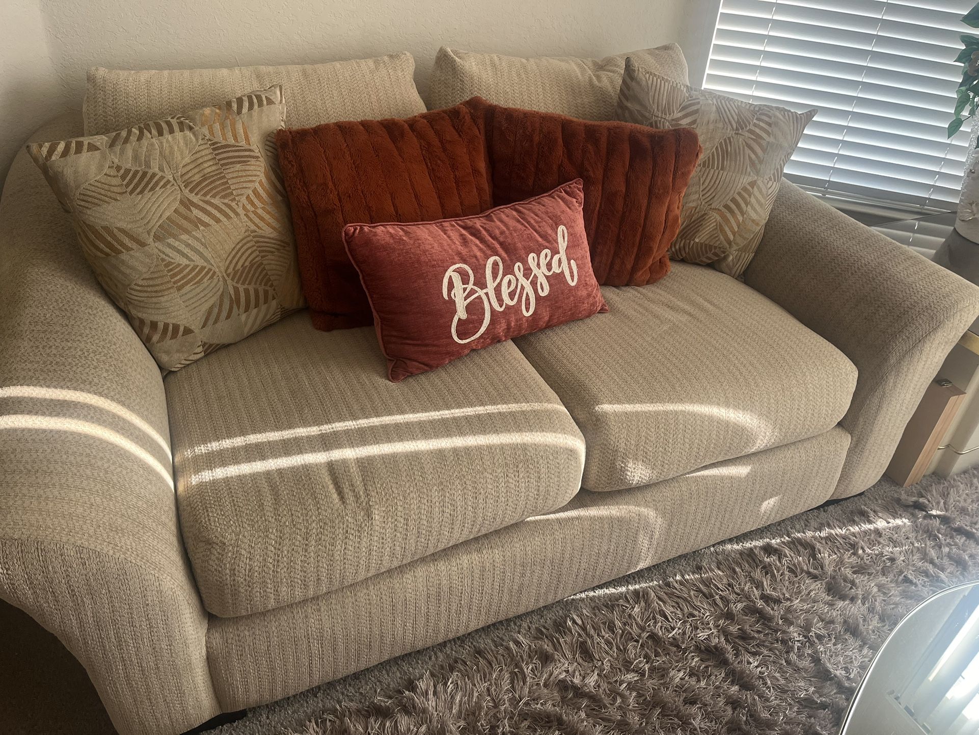 Kanes Couch And Loveseat